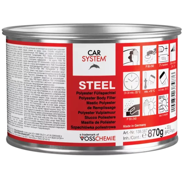 Steel Polyester Putty